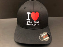 I Love TBJ Fitted Hat - Solid Black